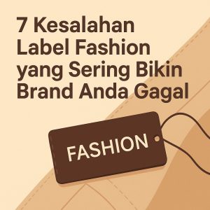7 kesalahan label fashion