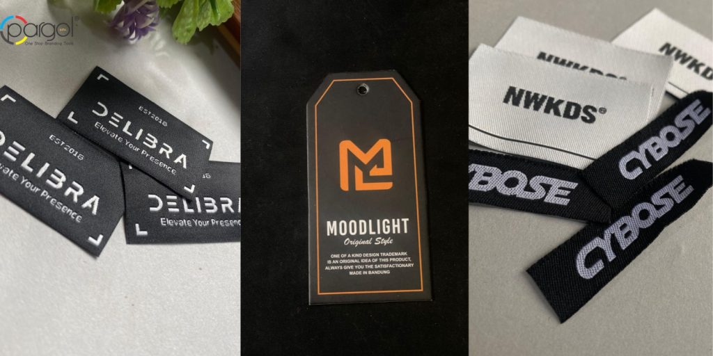 label woven dan hangtag