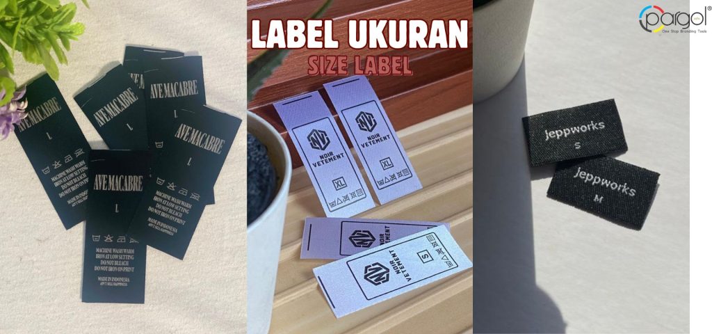 Label Ukuran