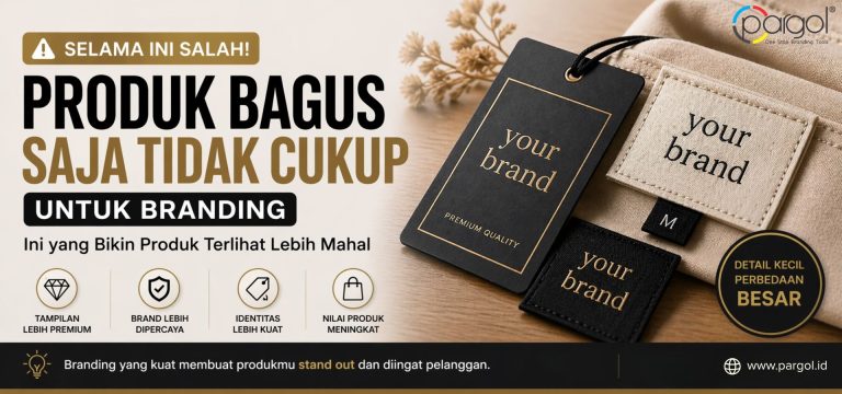 produk bagus saja belum cukup