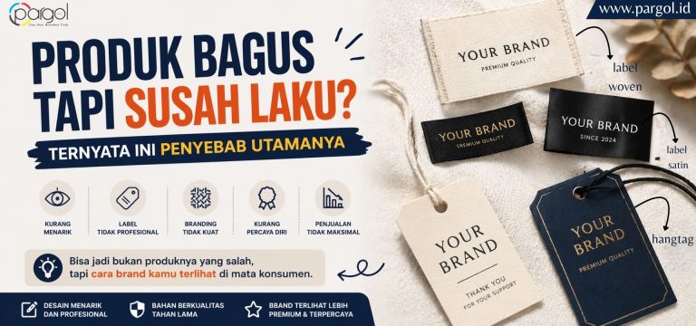 produk bagus tapi susah laku