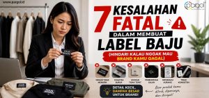 7 kesalahan fatal dalam label