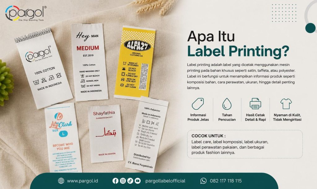 apa itu label printing