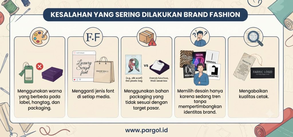 kesalahan yang sering dilkaukan brad