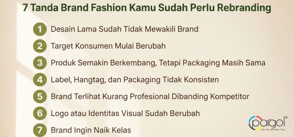 7 tanda wajib rebranding