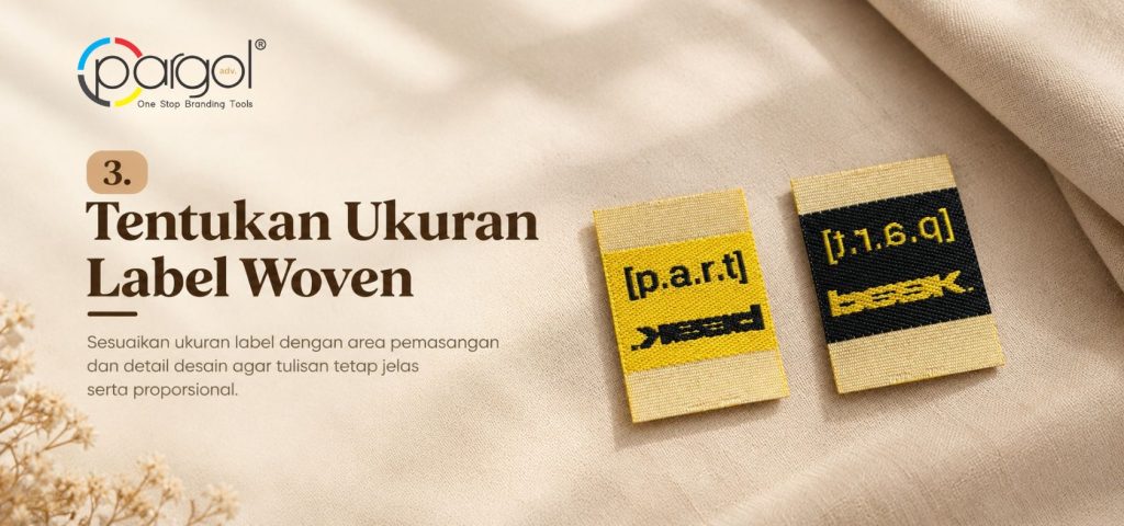Tentukan ukuran